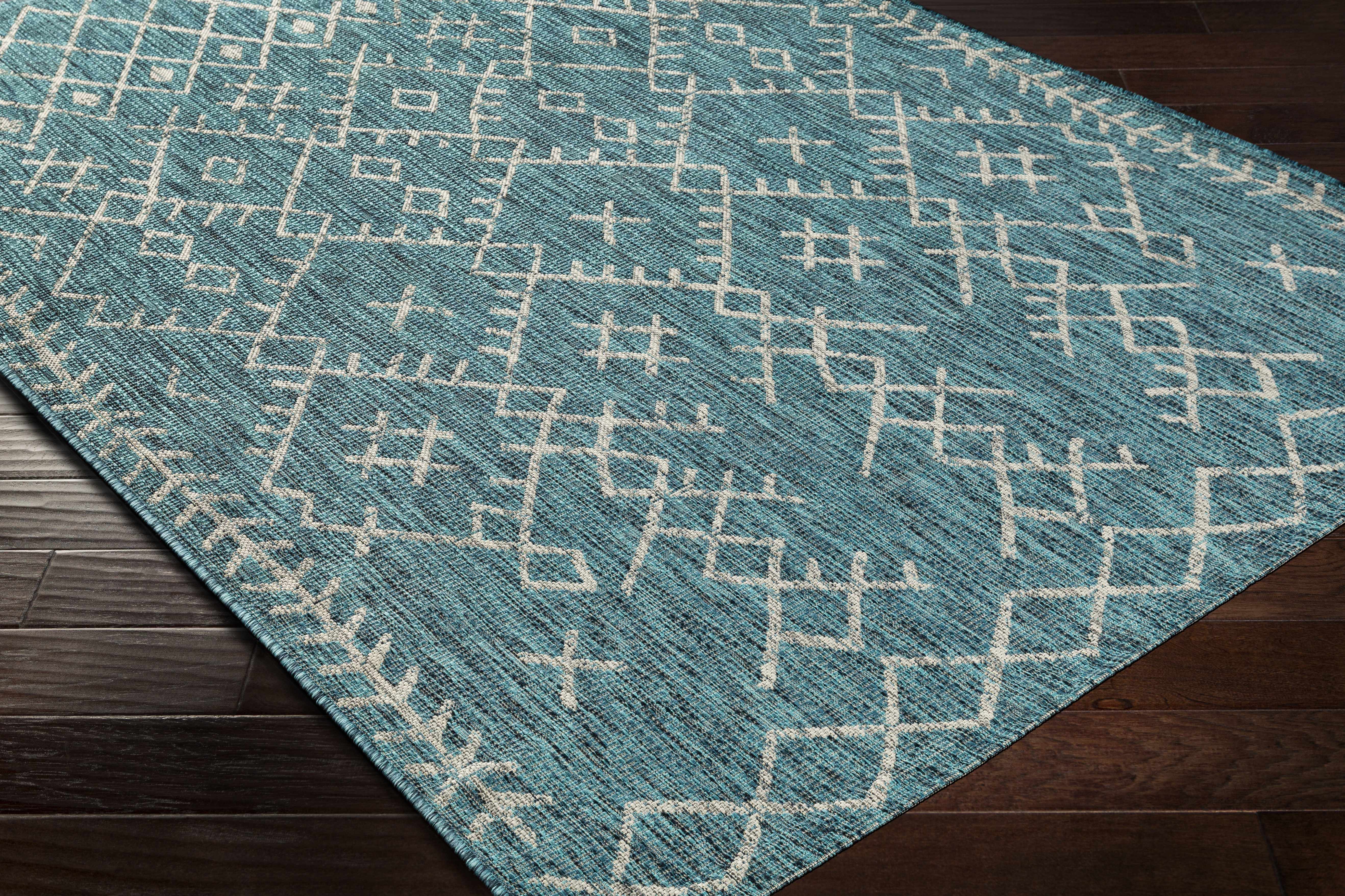 Maunawili Aqua Nordic Rug - Image 10