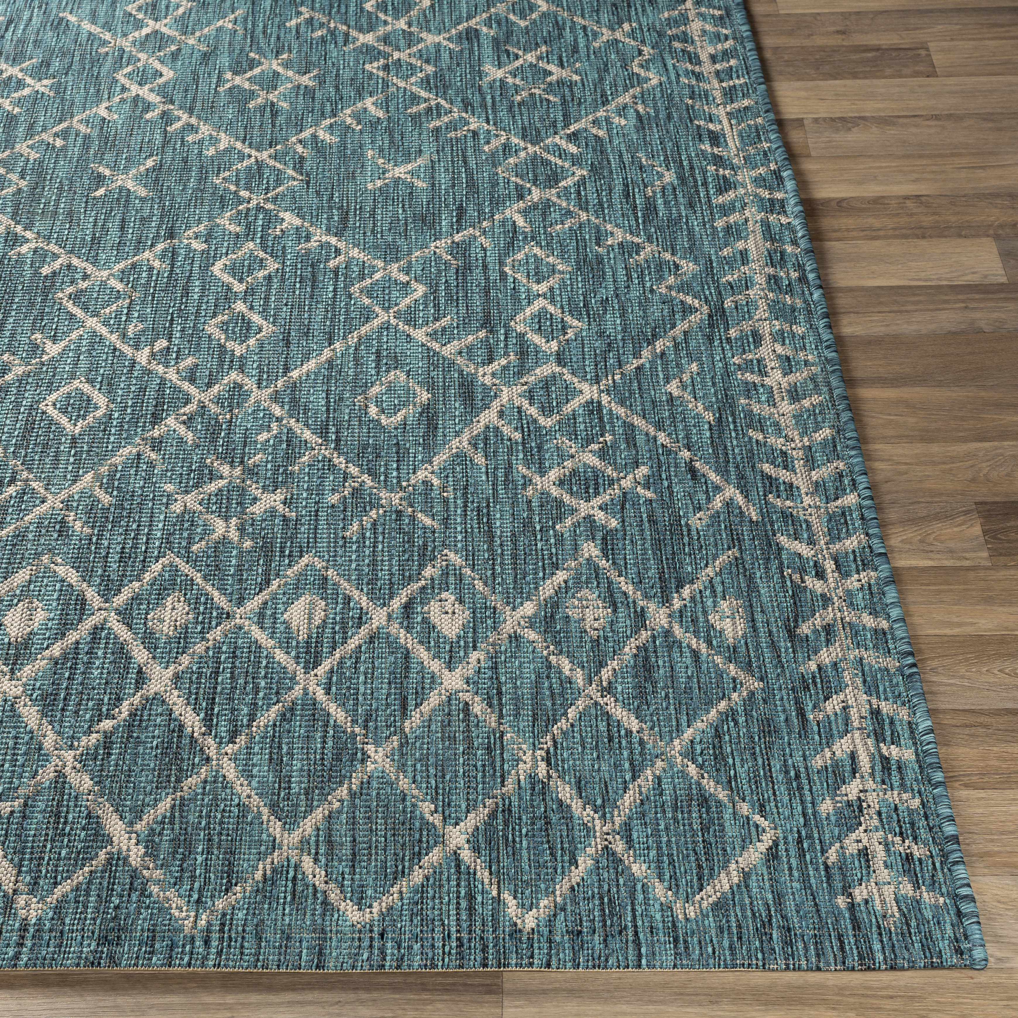 Maunawili Aqua Nordic Rug - Image 11