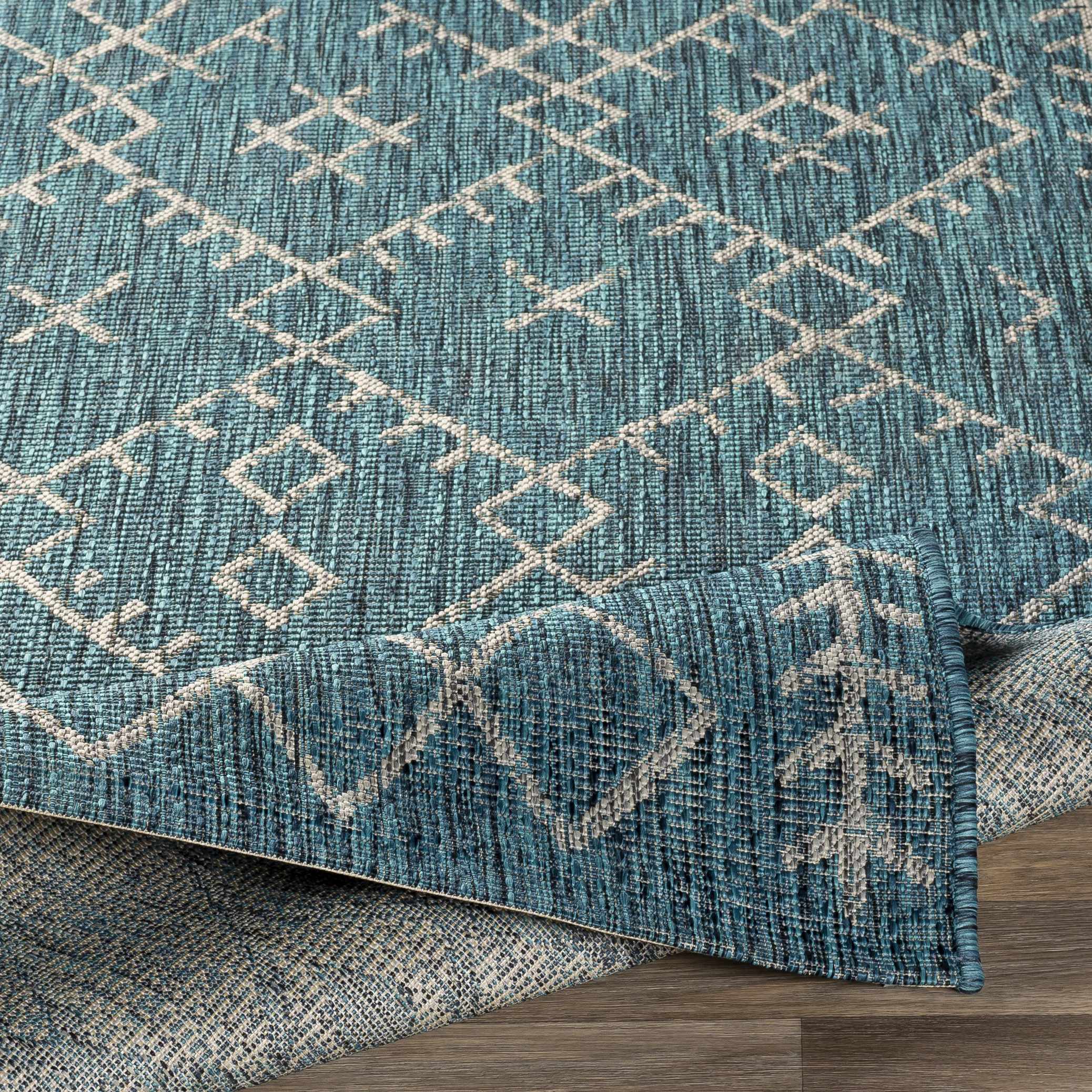Maunawili Aqua Nordic Rug - Image 9