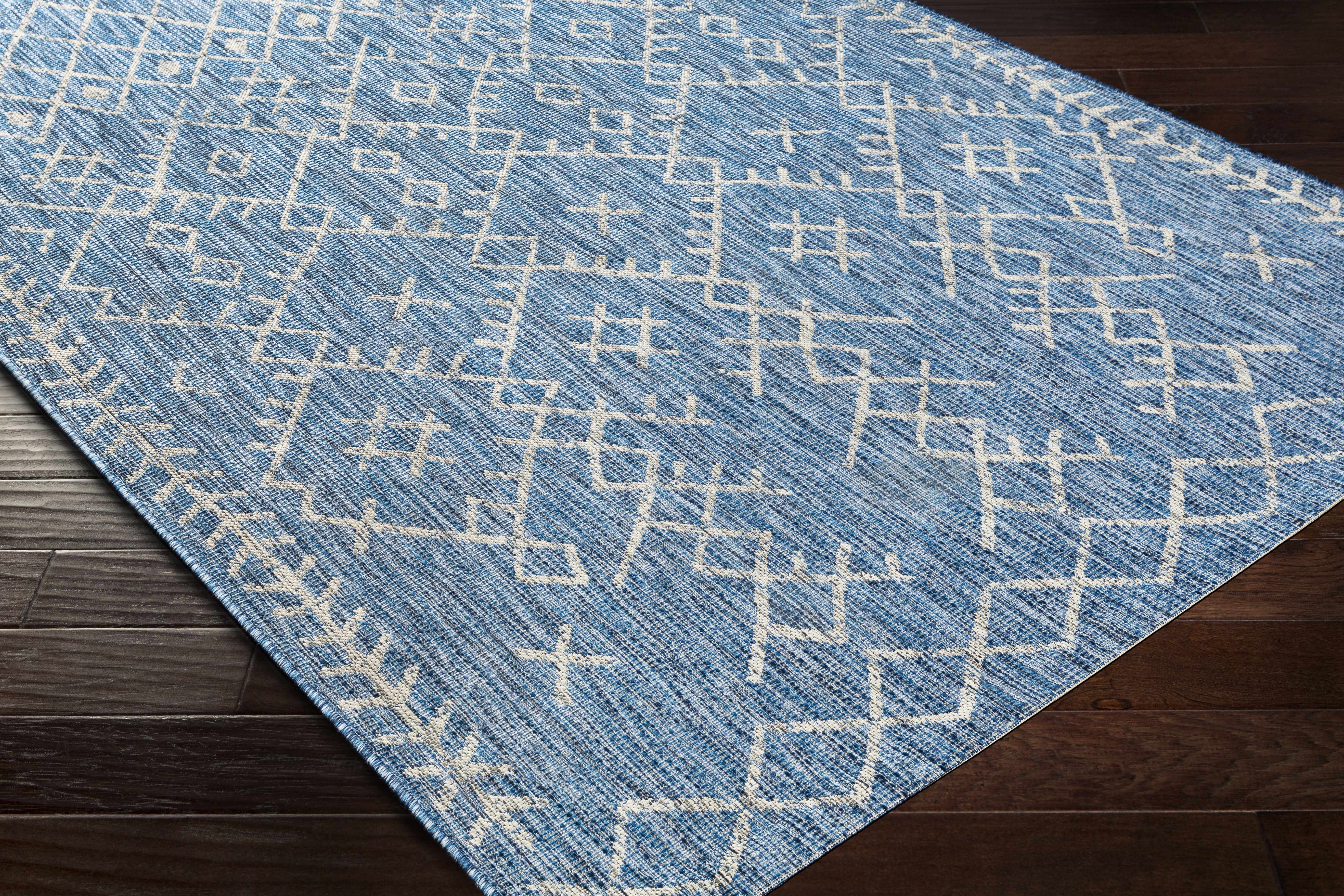 Maunawili Blue Nordic Rug - Clearance - Image 3