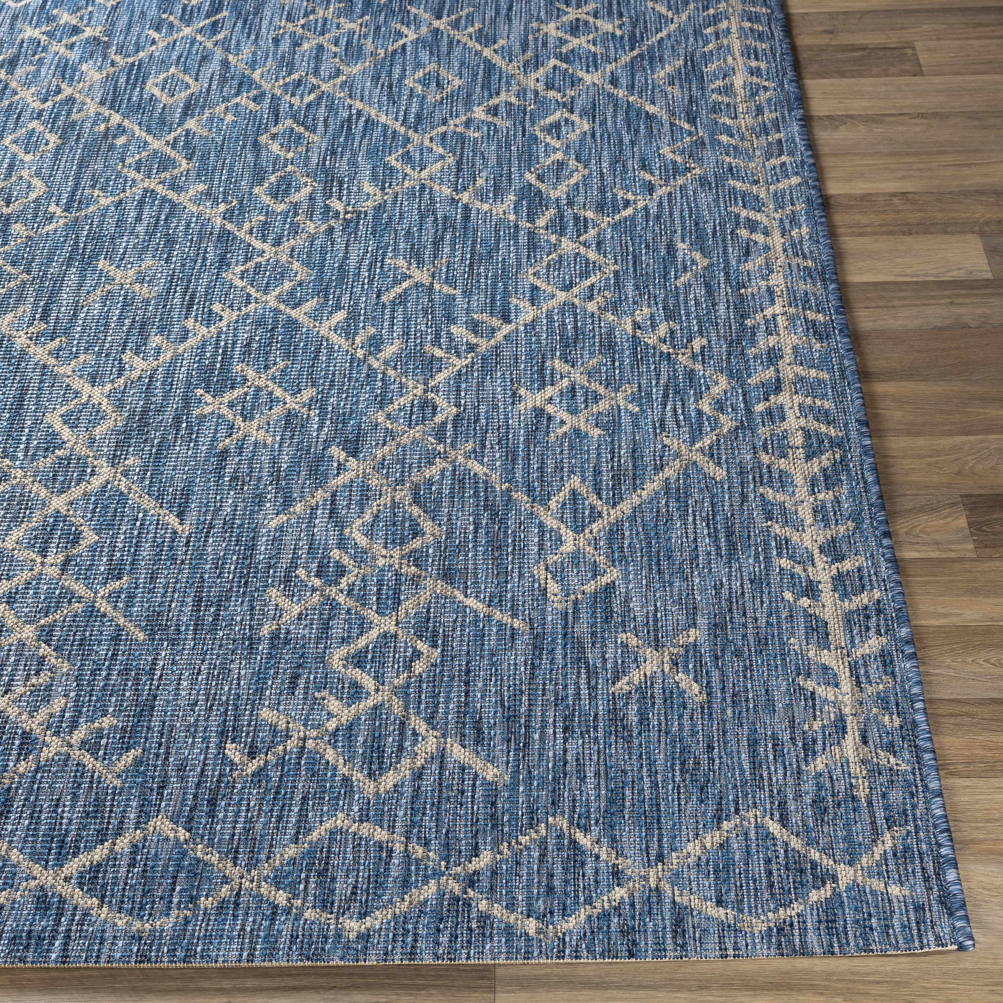Maunawili Blue Nordic Rug - Clearance - Image 4