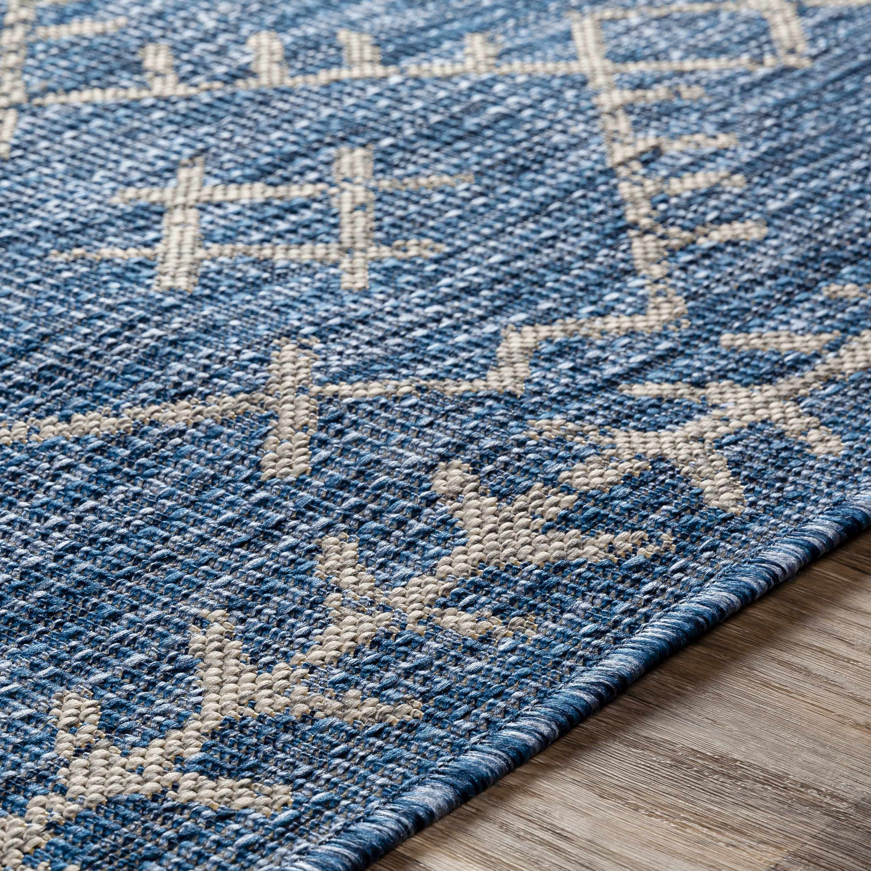 Maunawili Blue Nordic Rug - Clearance - Image 6
