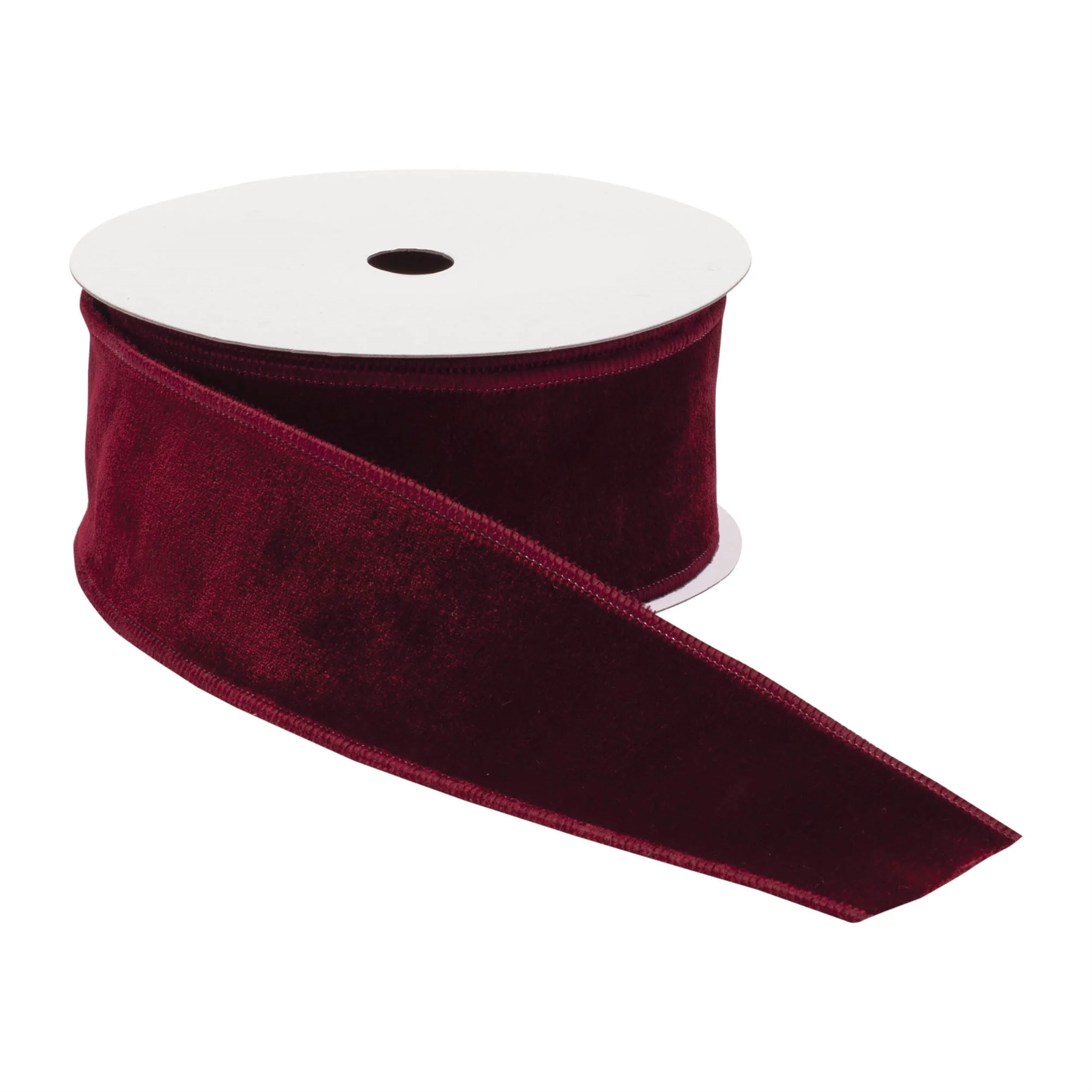 Mauve Red Wired Ribbon 2.5" x 10 Yds. - Image 4