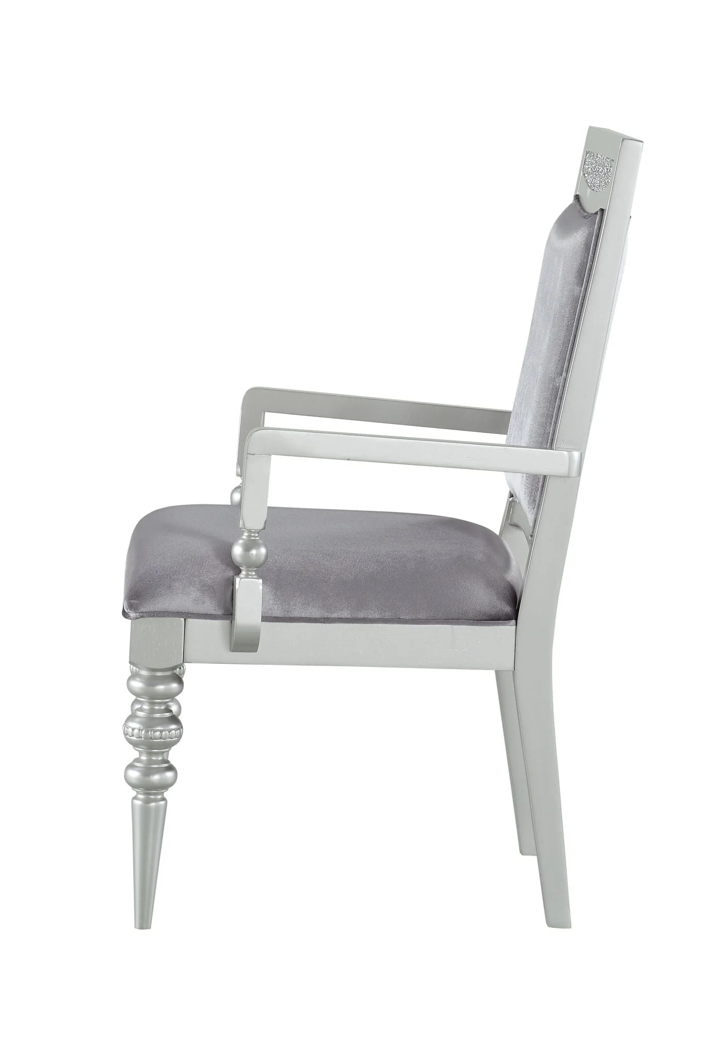 Maverick - Arm Chair (Set of 2) - Silver - Image 3