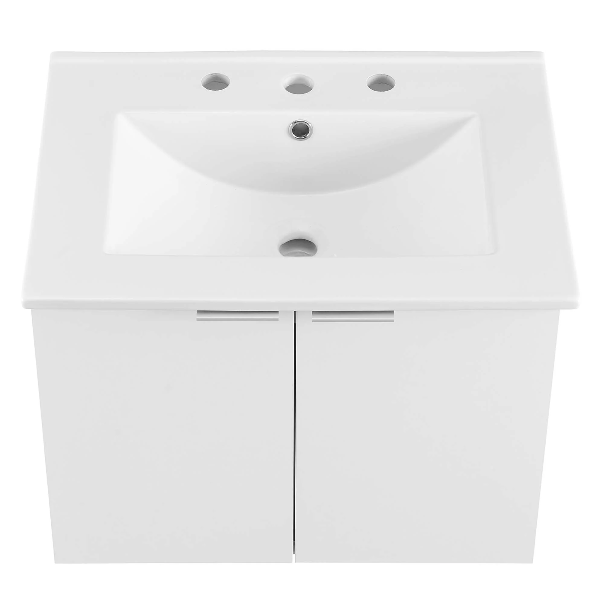 Maybelle 24" Wall-Mount Bathroom Vanity by Modway - Image 6