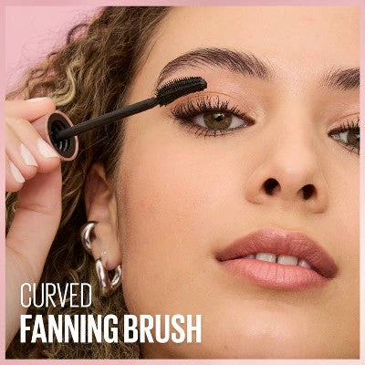 Maybelline Lash Waterproof Sensational Lengthening Mascara Blackest Black 0.32 fl oz - Imperfect Box - Image 4