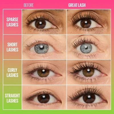 Maybelline Mini Mascara Holiday Gift Set with Great Lash 3pc - Imperfect Box - Image 4