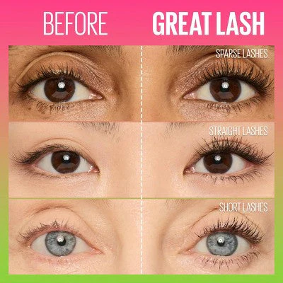 Maybelline Mini Mascara Holiday Gift Set with Great Lash 3pc - Imperfect Box - Image 5