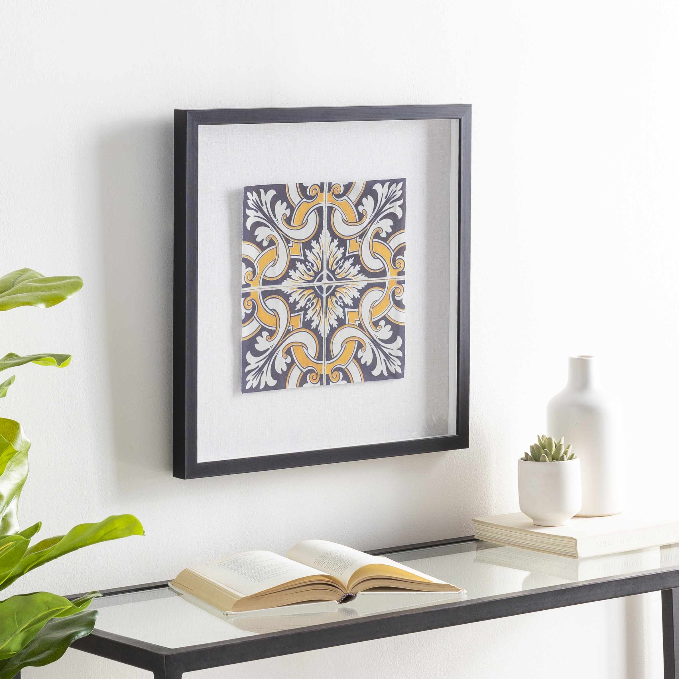 Mazgirt Majestic Black Frame Wall Art Piece - Image 3