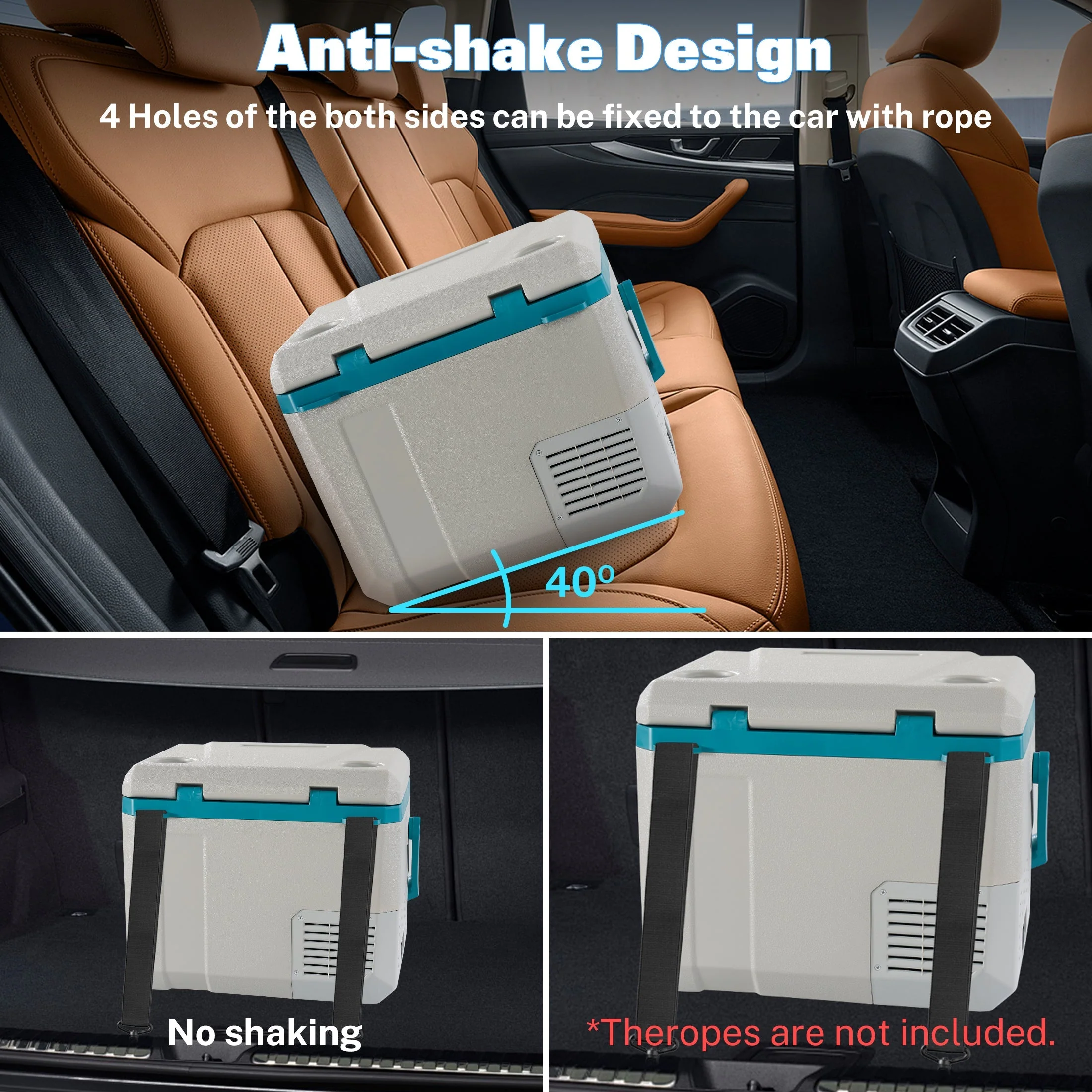 MC20 Portable Car Fridge (45W 19L) for Camping - Image 10