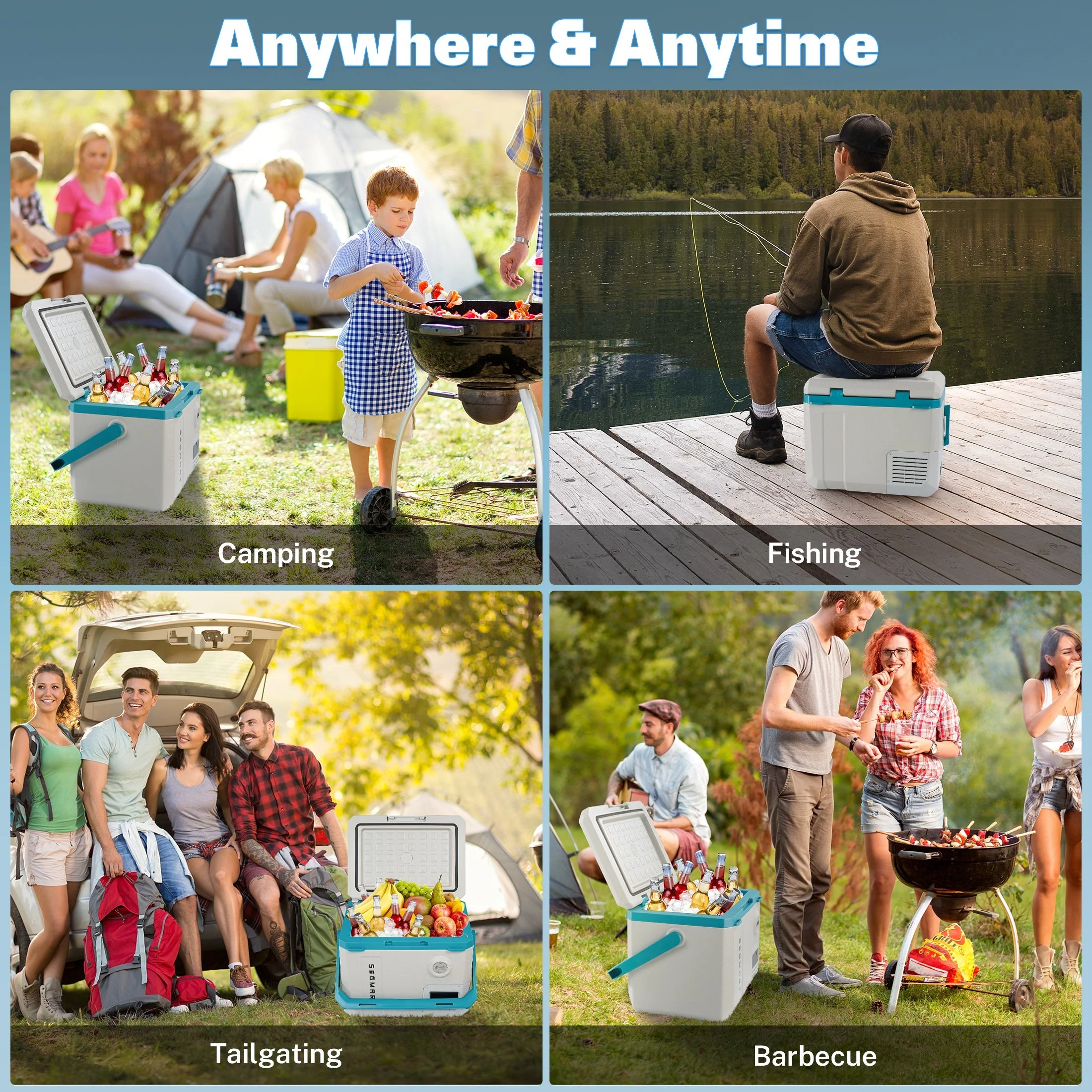 MC20 Portable Car Fridge (45W 19L) for Camping - Image 6