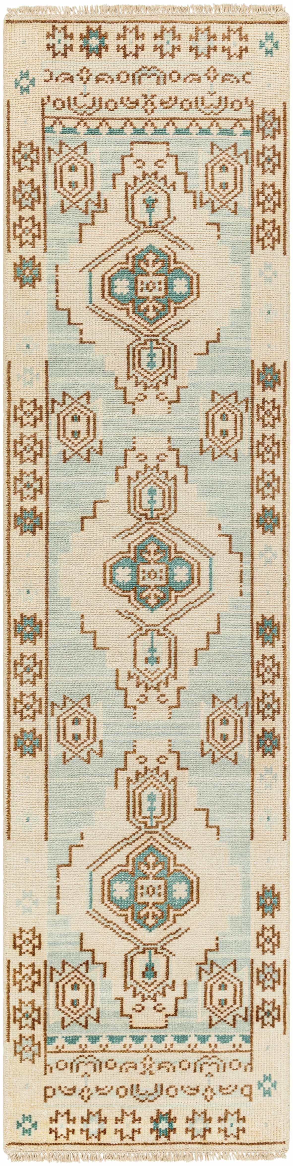 McColl Hand Knotted Wool Blend Rug - Clearance - Image 3