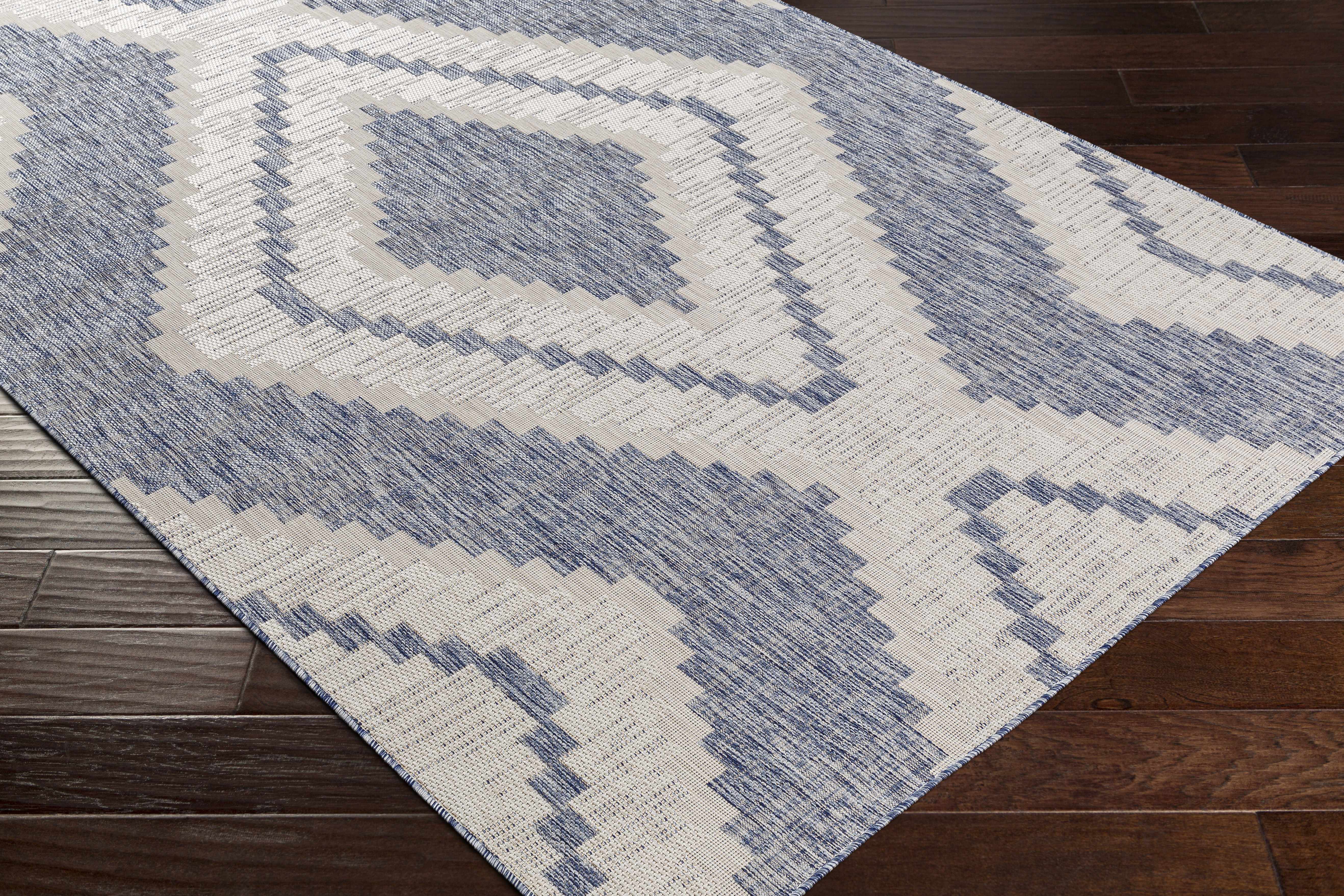 McCrory Pale Blue Flat Rug - Image 7
