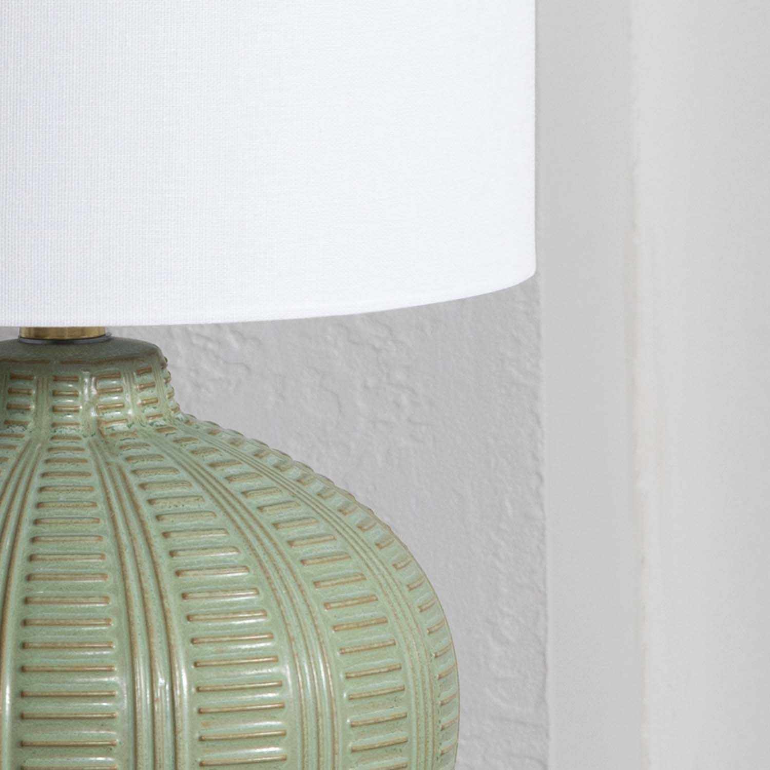 McMurray Green Textured Table Lamp - Image 6