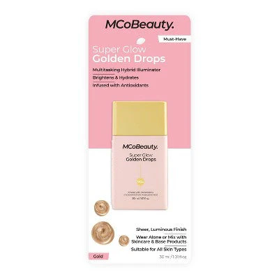 MCoBeauty Super Glow Golden Drops 1.01 fl oz - New - Image 8