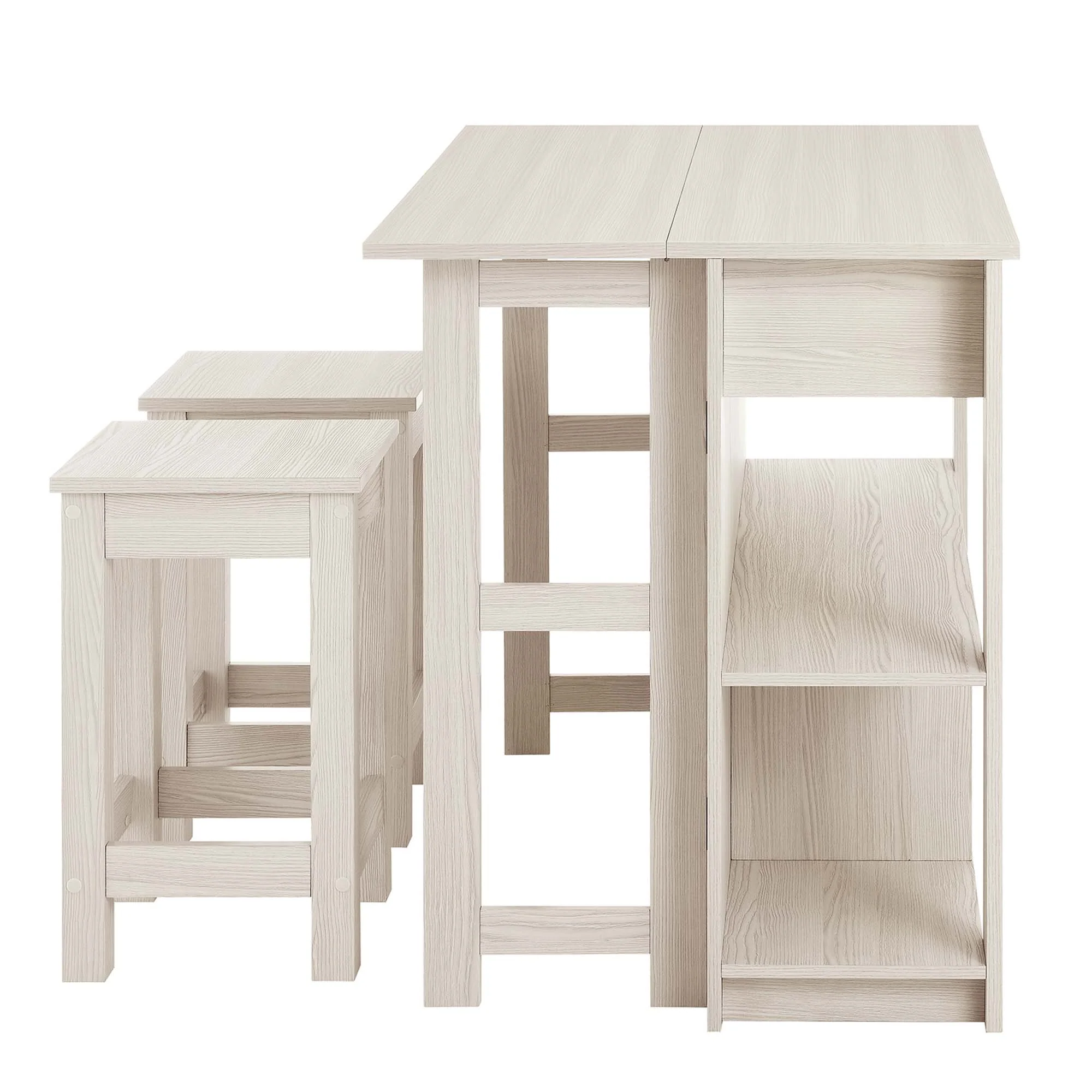Meadowbrook 3-Piece Kitchen Island and Stool Set - Image 5