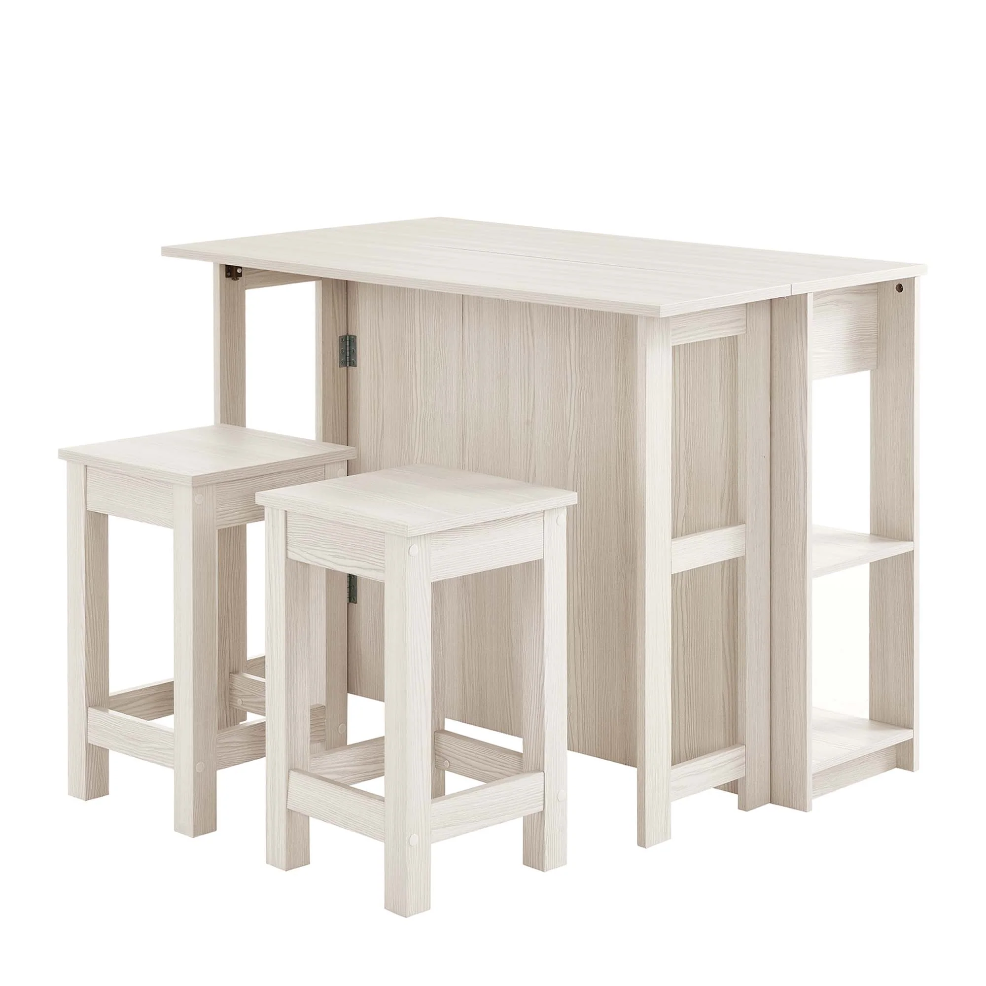 Meadowbrook 3-Piece Kitchen Island and Stool Set - Image 6