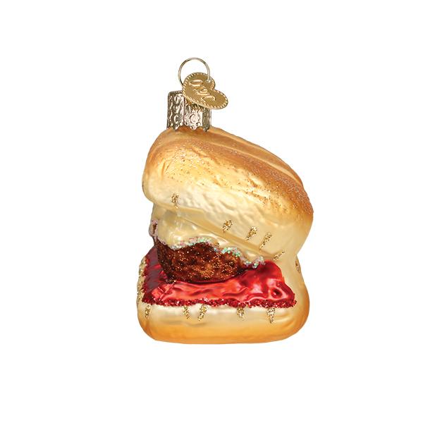 Meatball Sandwich Christmas Ornament - Image 5
