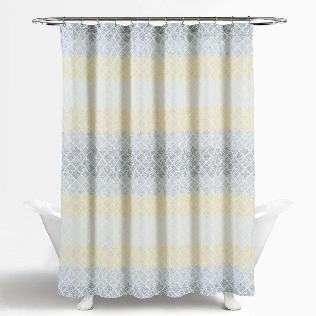 Medallion Ombre Shower Curtain - Image 2