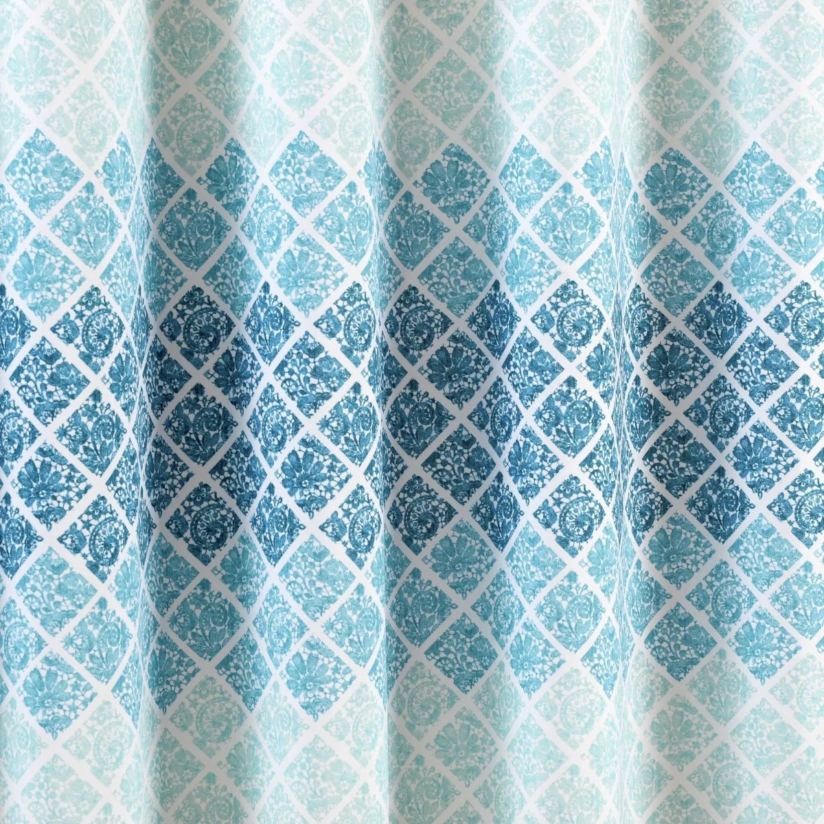 Medallion Ombre Shower Curtain - Image 6