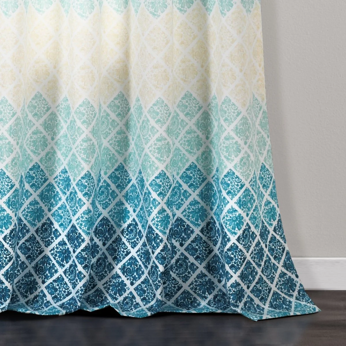 Medallion Ombre Window Curtain Panel Set - Image 9