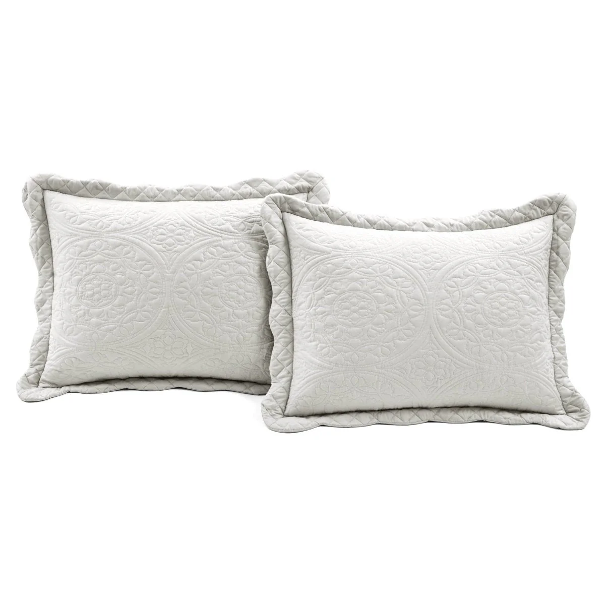 Medallion Scalloped Edge Oversized Bedspread Set - Image 21