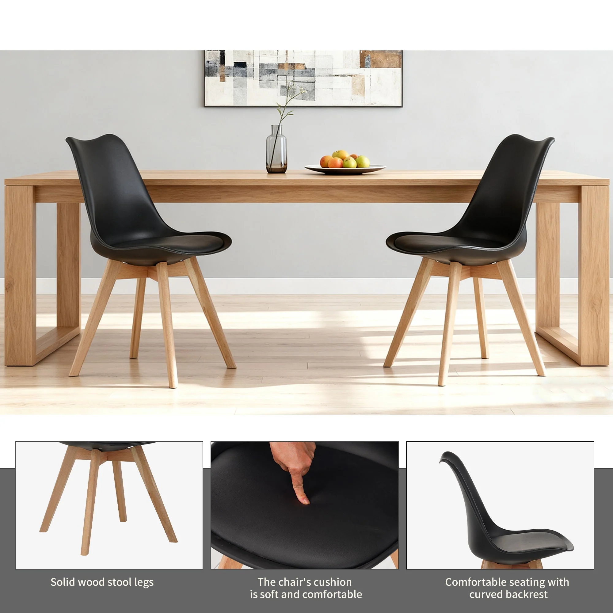 Medieval Dining Chair Set of 4 - Image 3