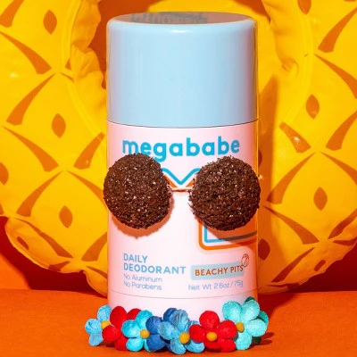 Megababe Beachy Pits Daily Solid Deodorant 2.6oz - Image 3
