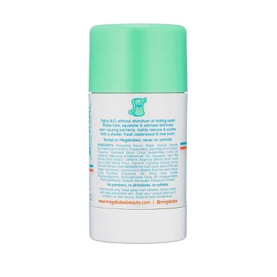 Megababe Soapy Pits Daily Solid Deodorant 2.6oz - Image 2