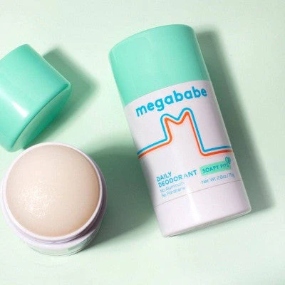 Megababe Soapy Pits Daily Solid Deodorant 2.6oz - Image 3