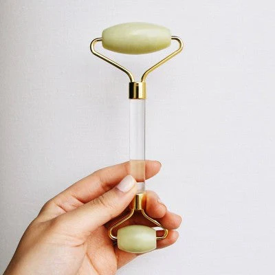 Mei Apothecary Jade Facial Roller Beauty Tool 1ct - New - Image 2