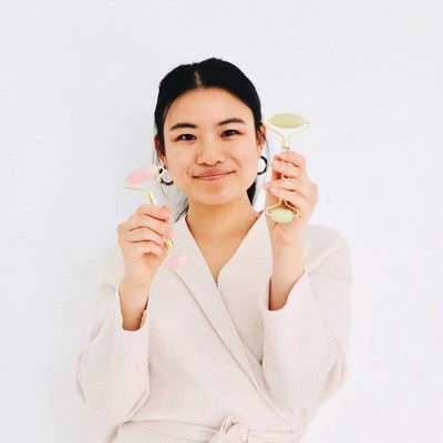 Mei Apothecary Jade Facial Roller Beauty Tool 1ct - New - Image 4