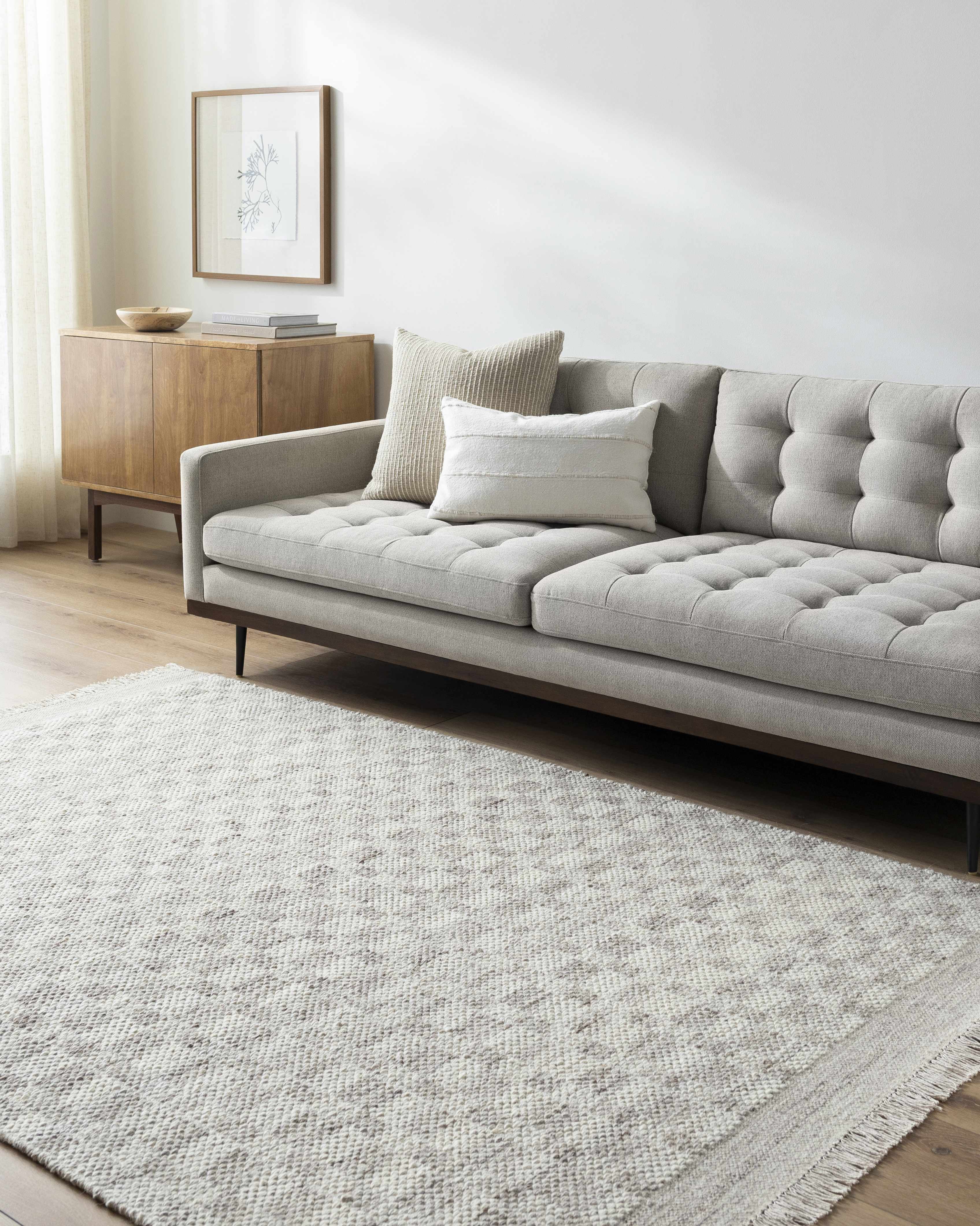 Meira Medium Gray Area Rug - Clearance - Image 2