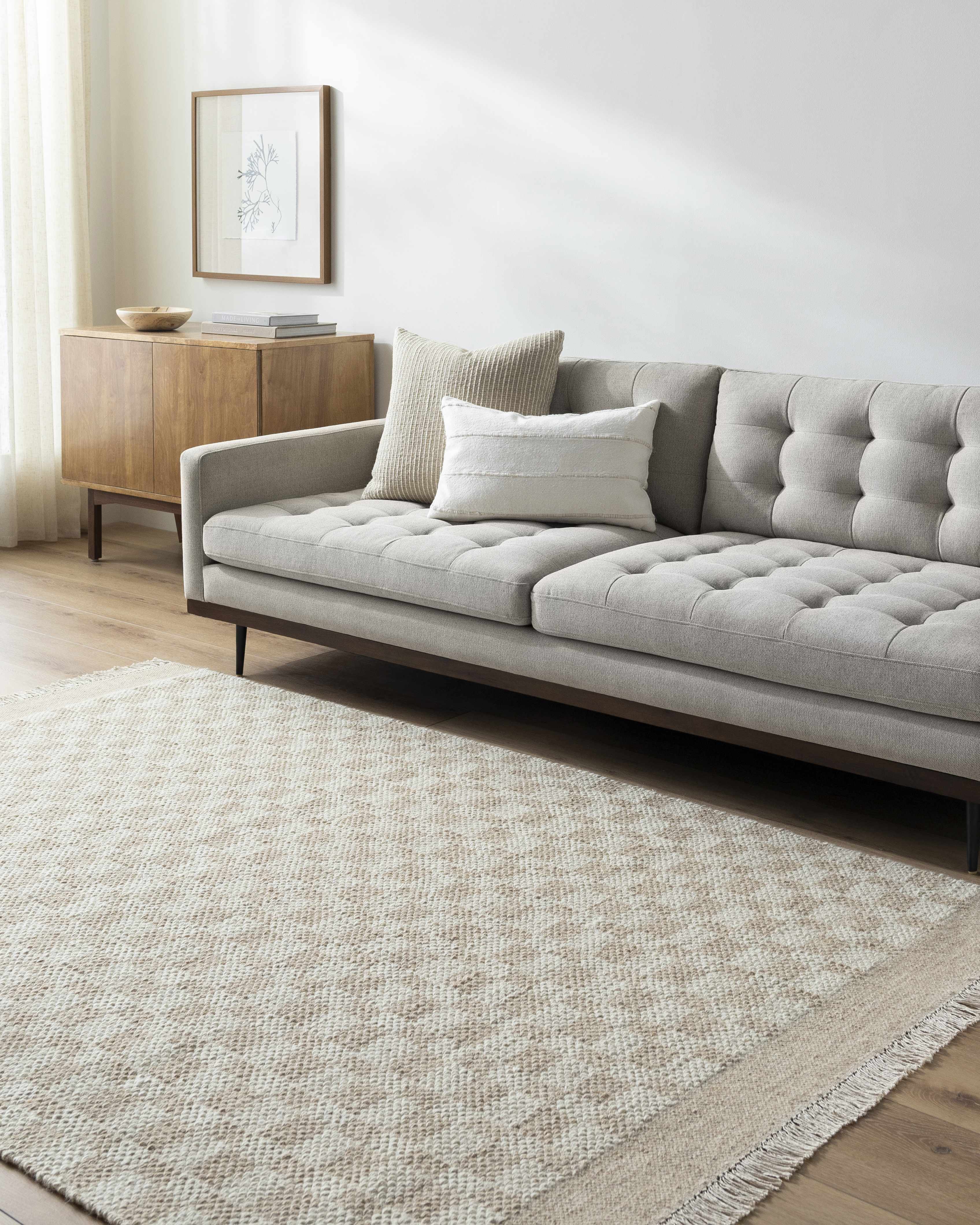 Meira Tan Area Rug - Clearance - Image 2