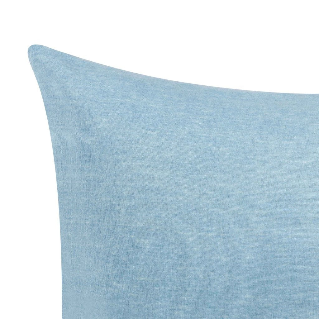 Superior Melange Flannel Cotton Two-Toned Fuzzy Pillowcases, Set of 2 - Image 16