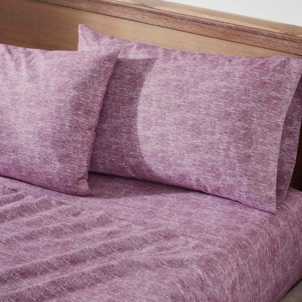 Superior Melange Flannel Cotton Two-Toned Fuzzy Pillowcases, Set of 2 - Image 25