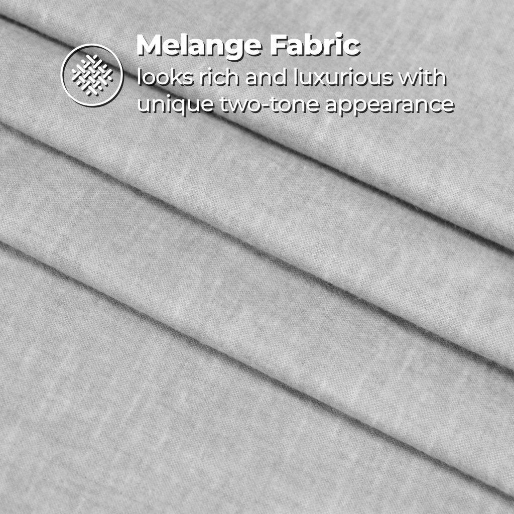 Superior Melange Flannel Cotton Two-Toned Fuzzy Pillowcases, Set of 2 - Image 38