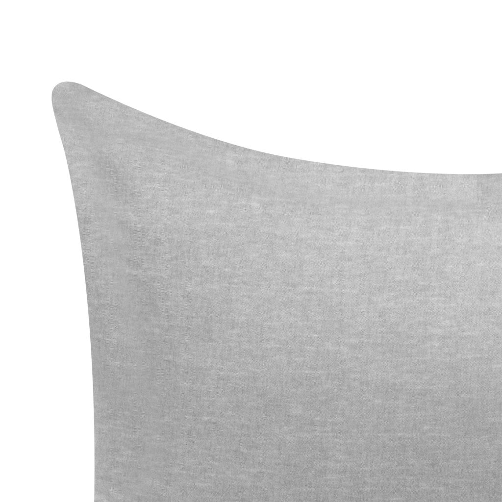 Superior Melange Flannel Cotton Two-Toned Fuzzy Pillowcases, Set of 2 - Image 40