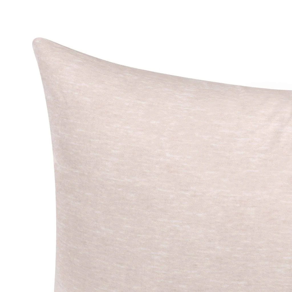 Superior Melange Flannel Cotton Two-Toned Fuzzy Pillowcases, Set of 2 - Image 8