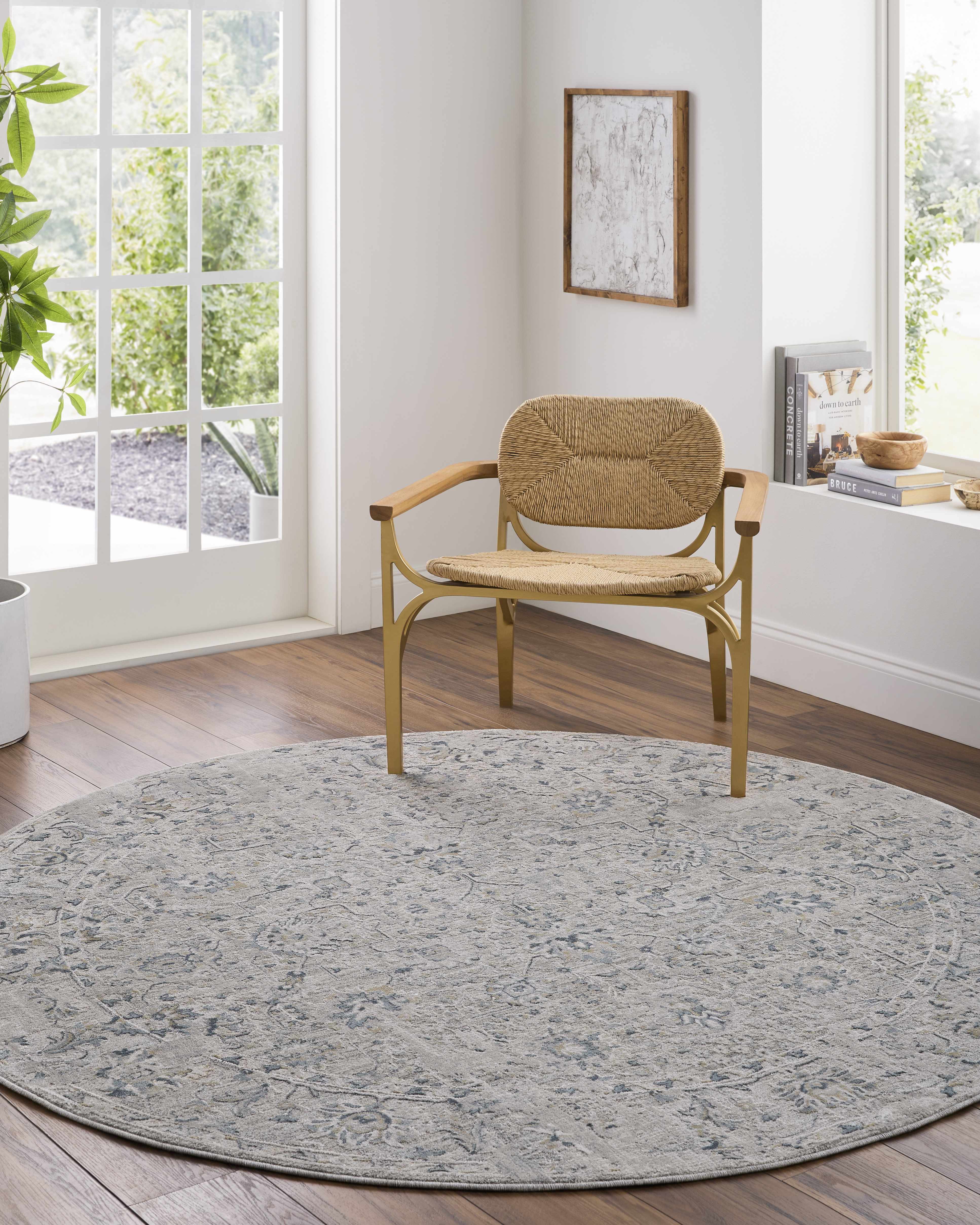 Melianna Gray Blue Boutique Rug - Image 2