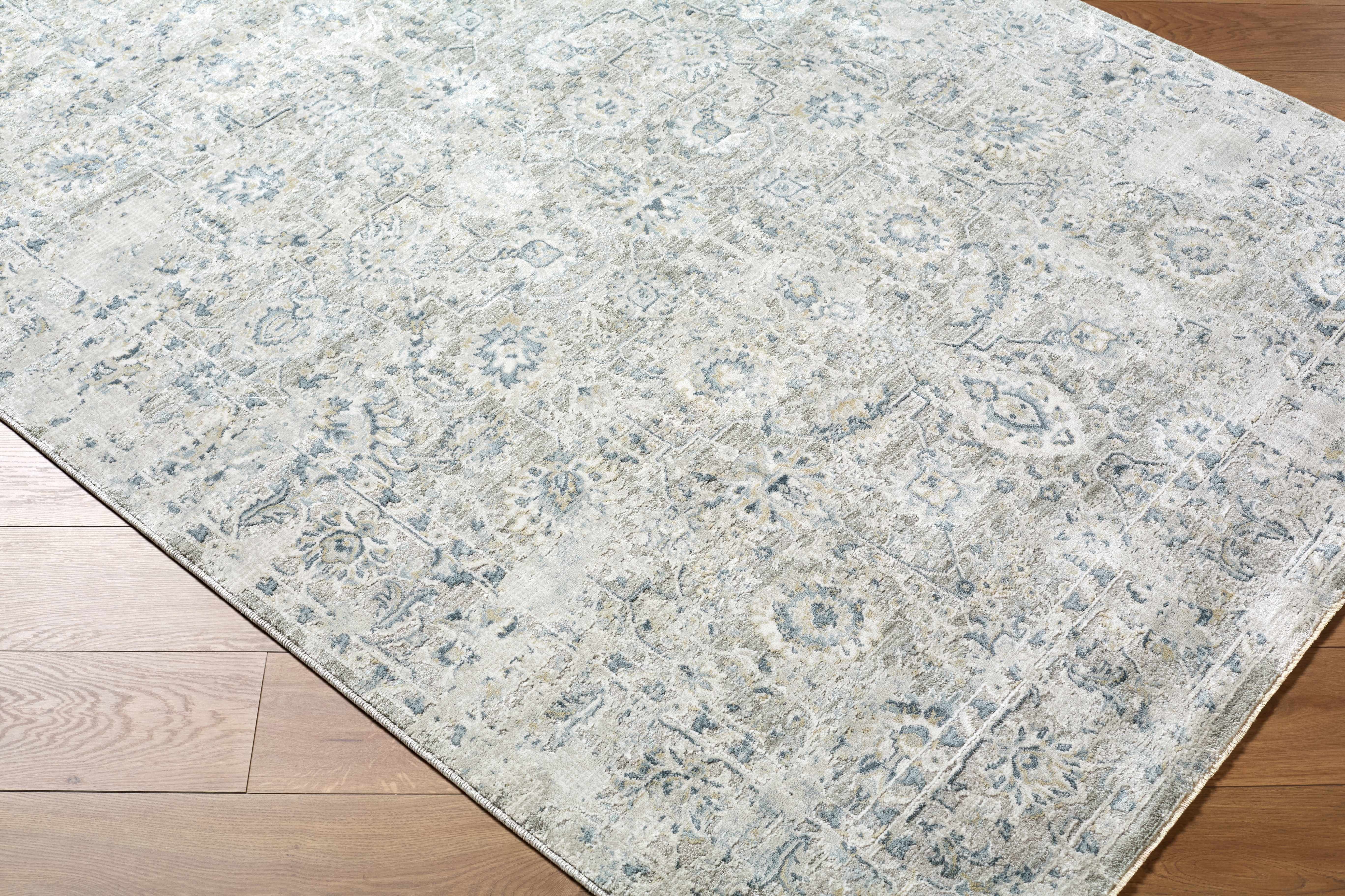 Melianna Gray Blue Boutique Rug - Image 4