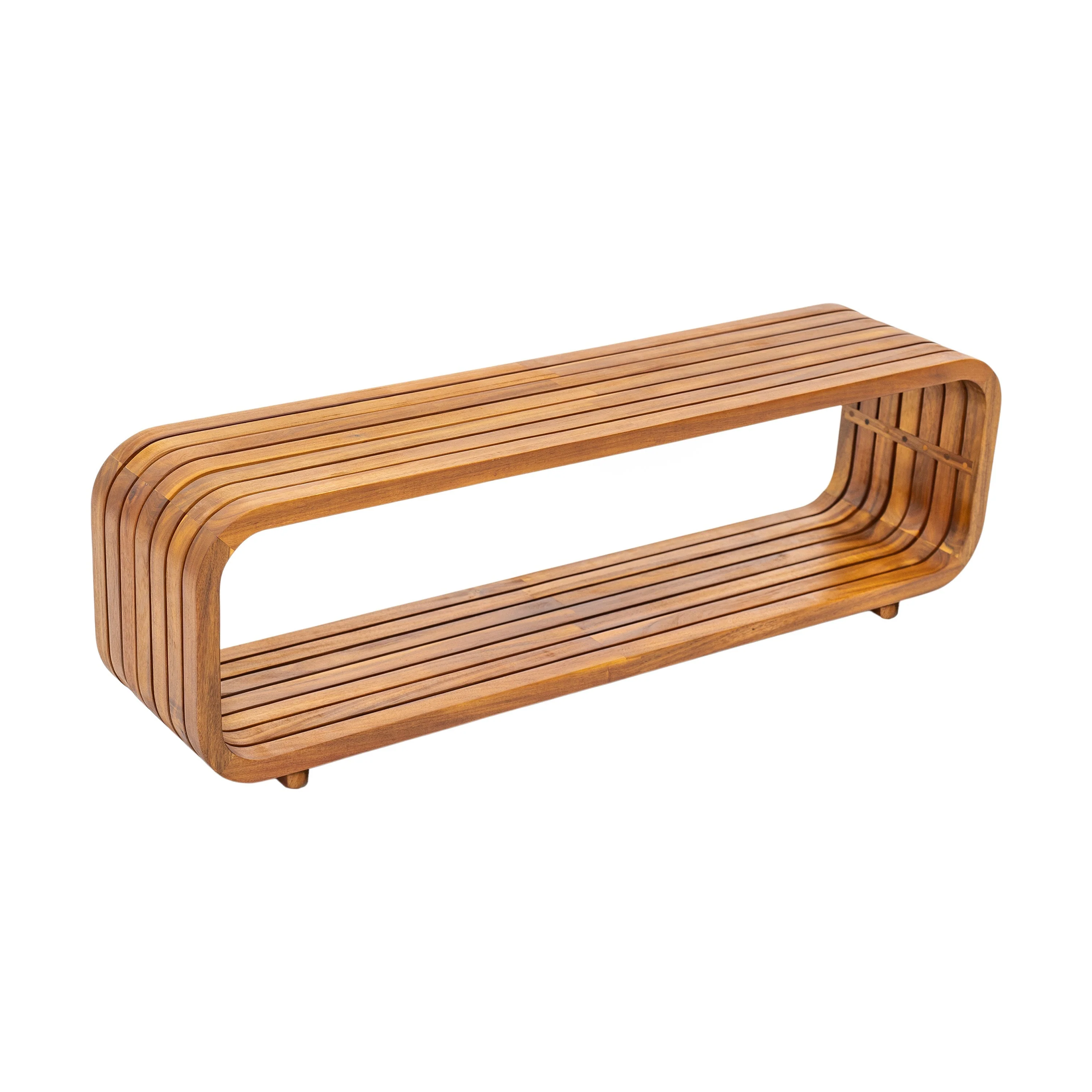 Melow Acacia Wood Coffee Table