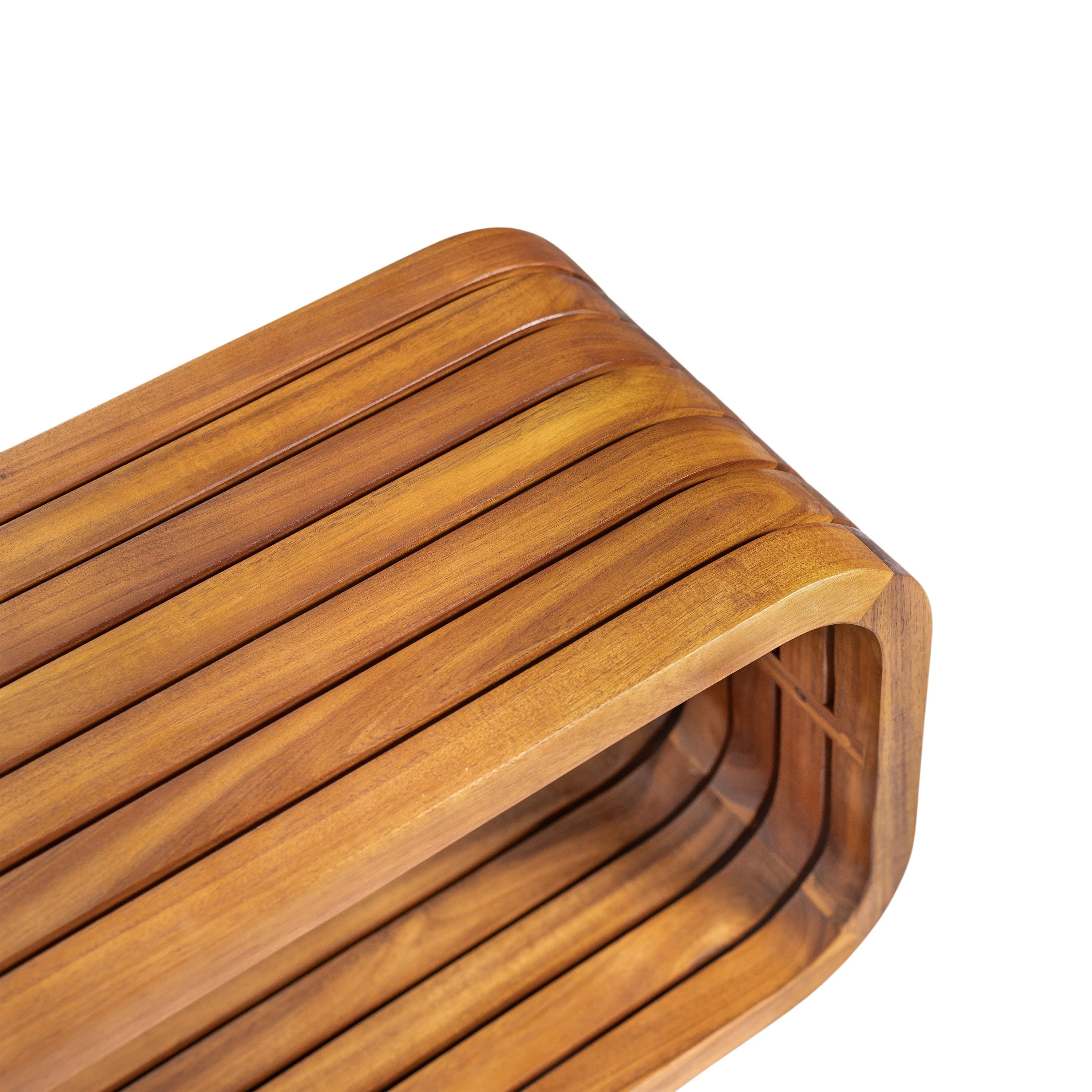 Melow Acacia Wood Coffee Table - Image 10