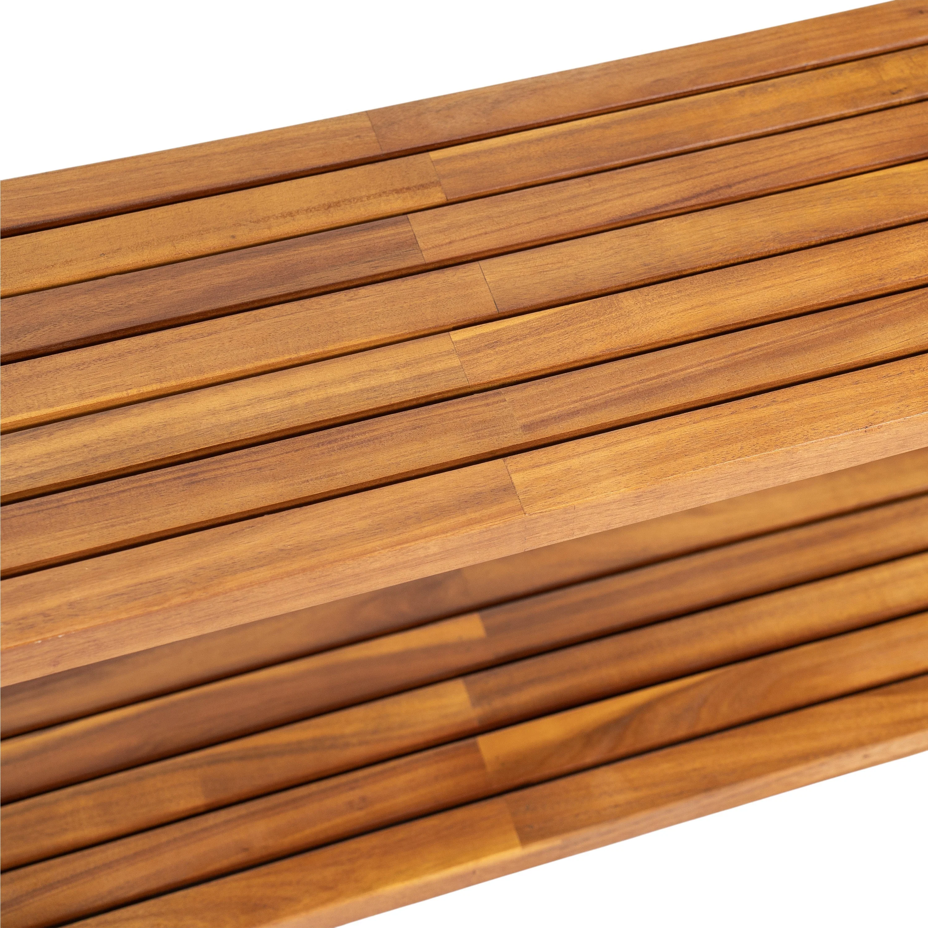 Melow Acacia Wood Coffee Table - Image 11