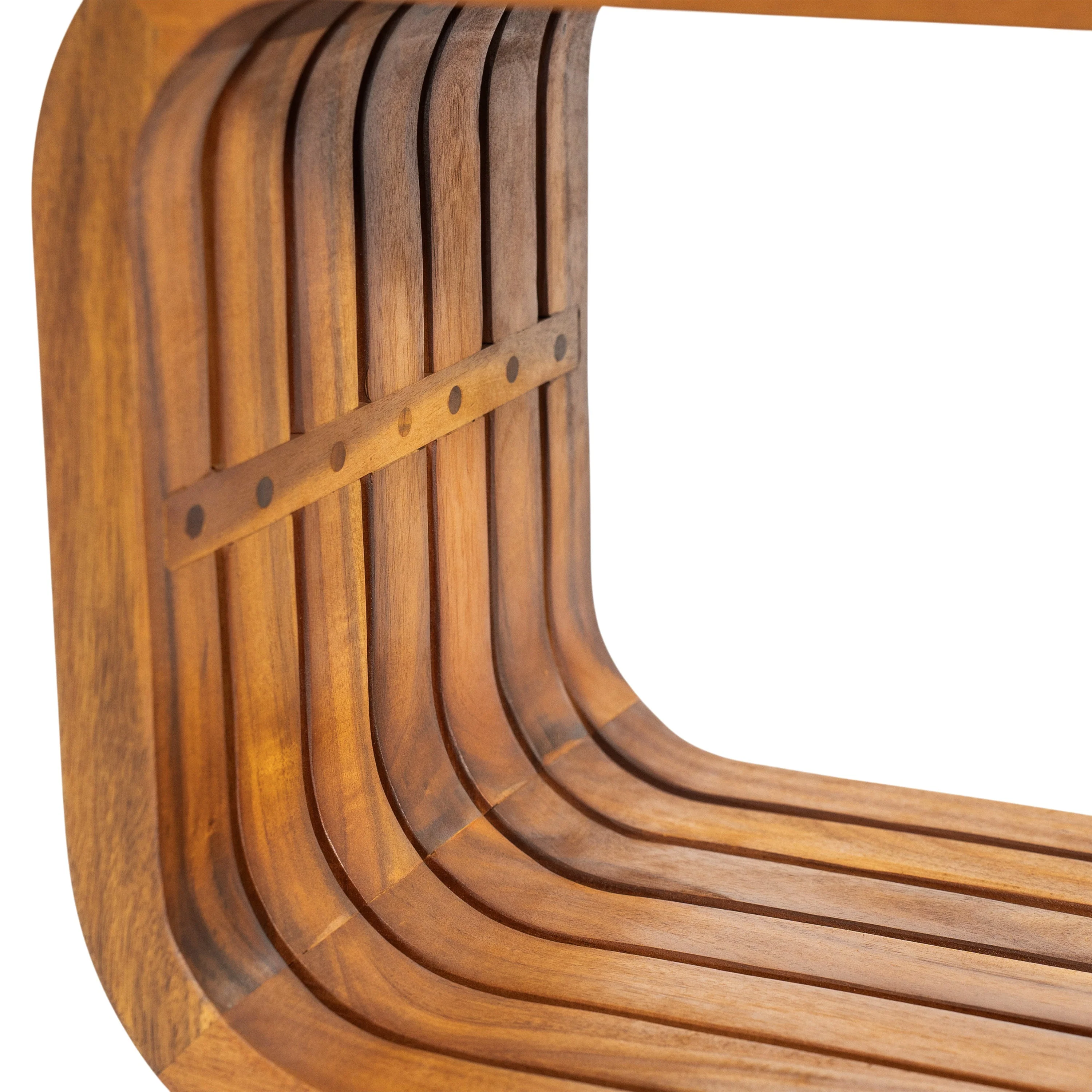 Melow Acacia Wood Coffee Table - Image 13