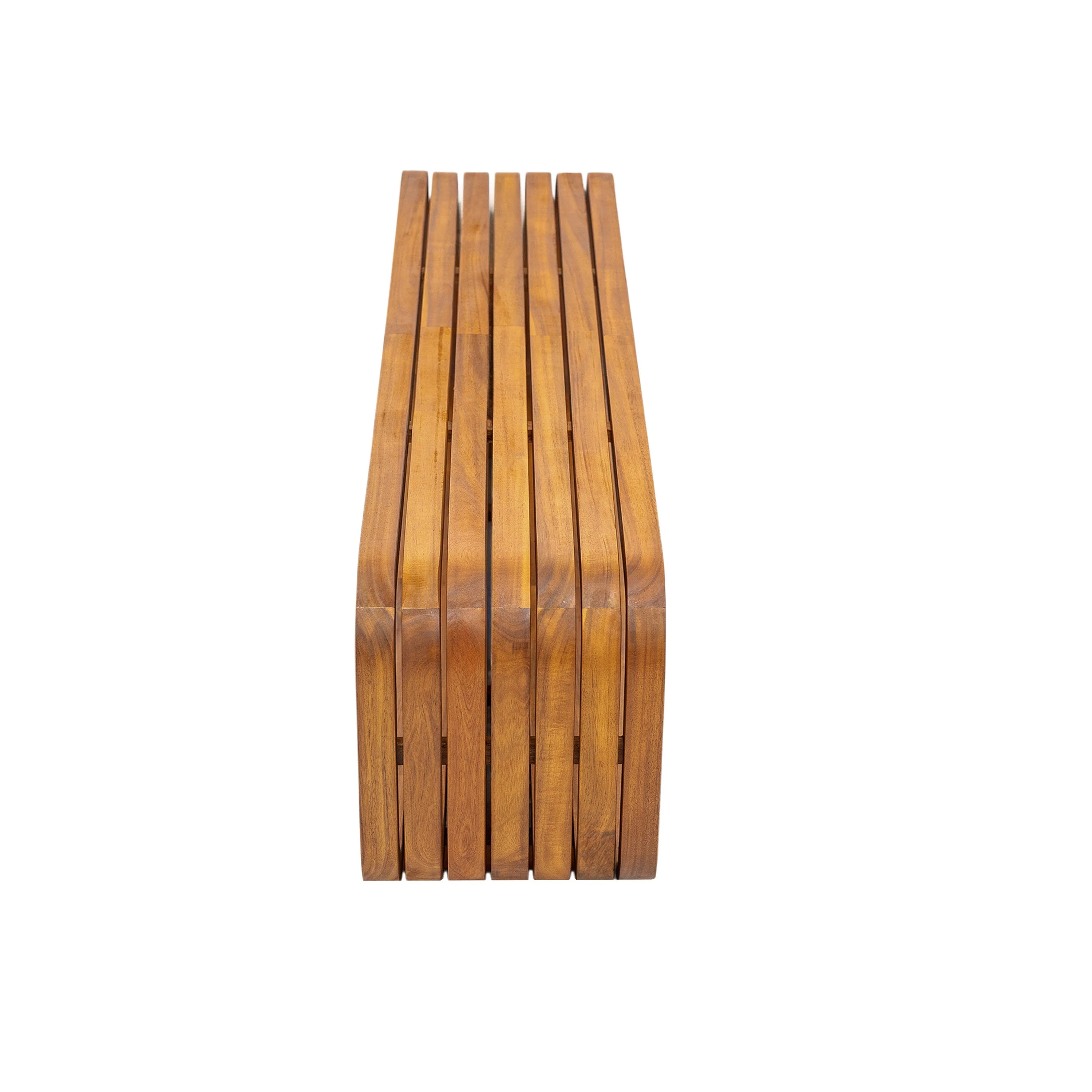 Melow Acacia Wood Coffee Table - Image 7