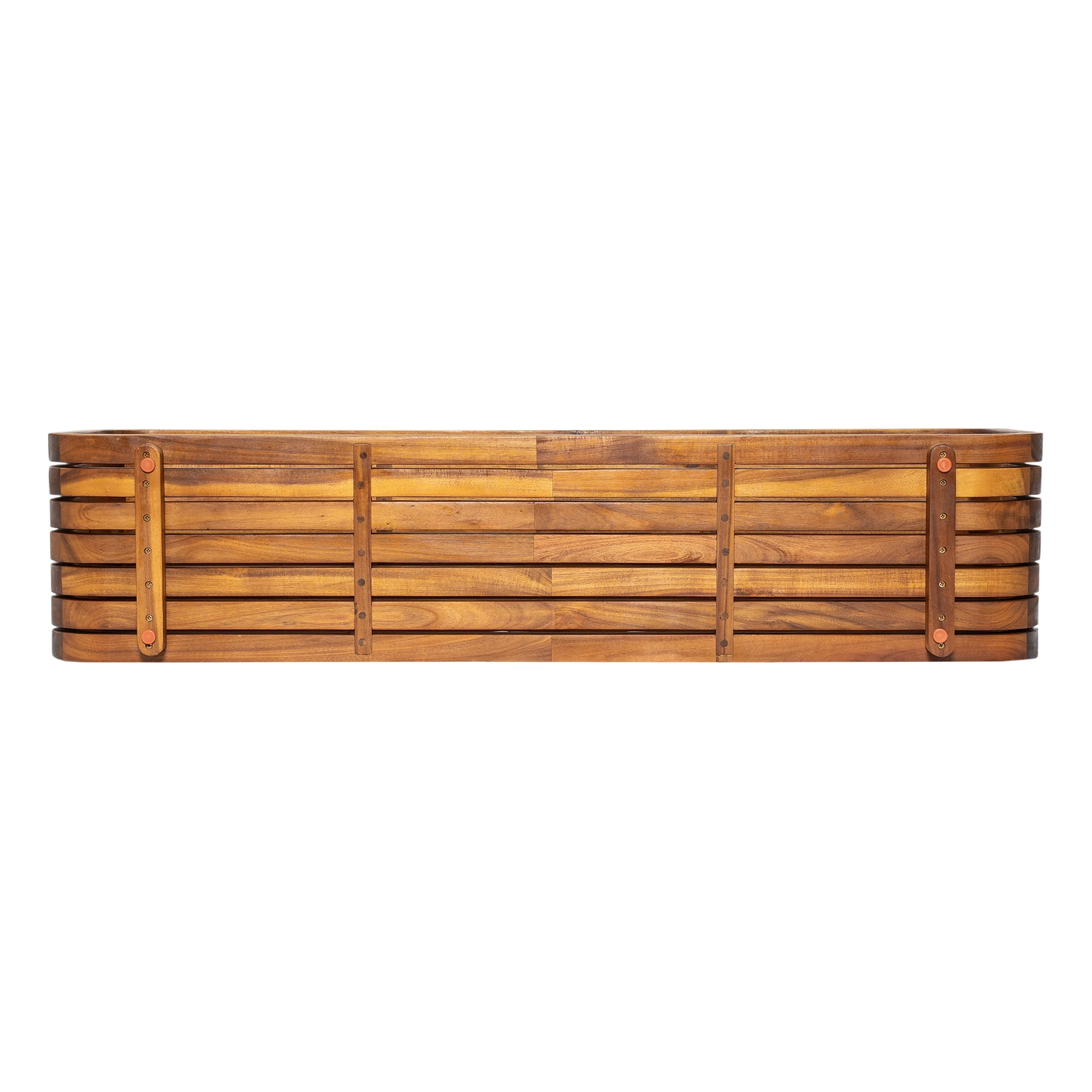 Melow Acacia Wood Coffee Table - Image 8