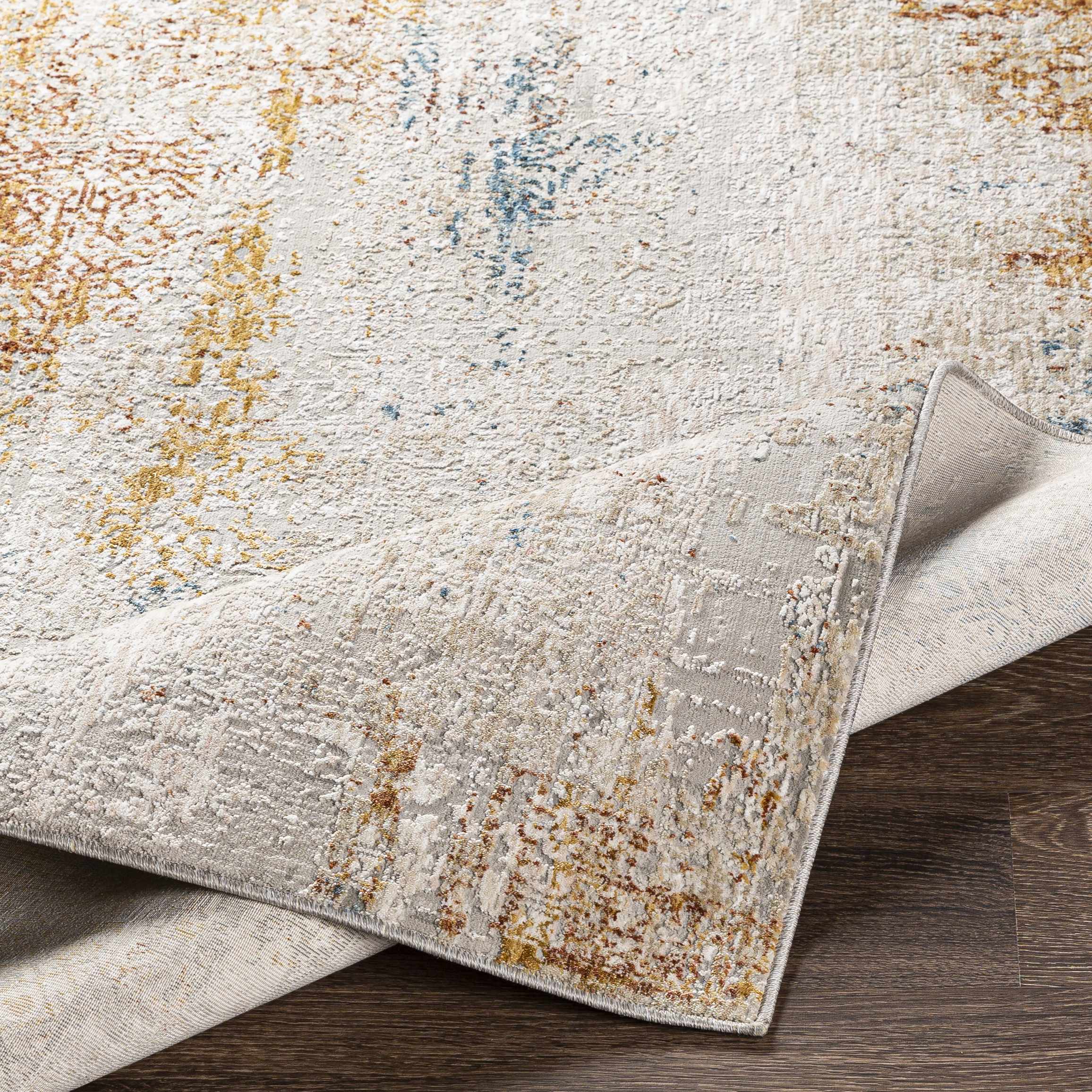 Melton Textured Luxe Area Rug - Image 6