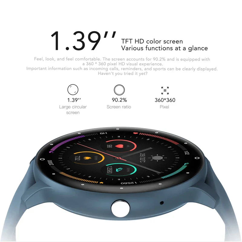 Men’s Smart Watch 2025 with Fitness Tracker, Heart Rate, Full Touch & Bluetooth Call - Image 3