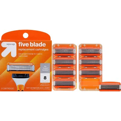 Men's Five Blade FITS Cartridges 8ct up&up - New - Image 4